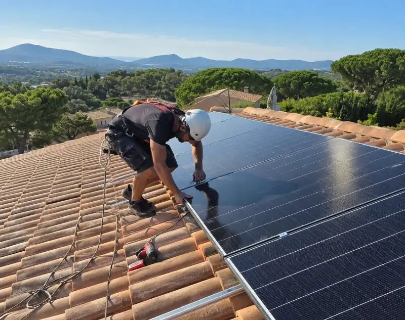 Installateur panneaux solaires Enveitg — pose photovoltaïque sur toiture